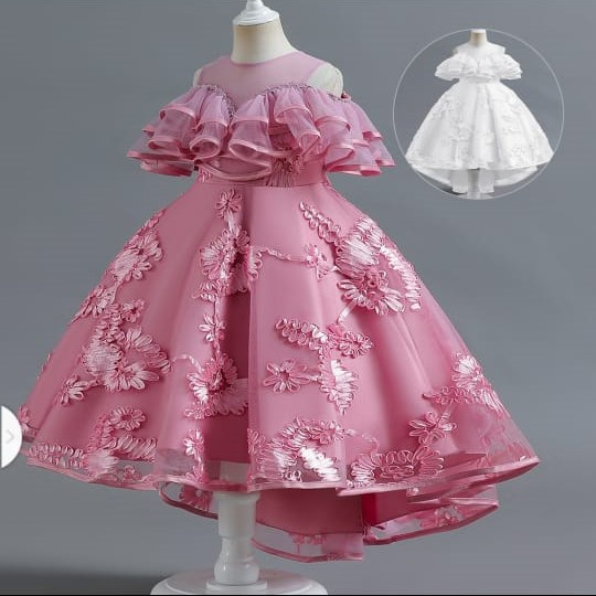 Children Pink Gown